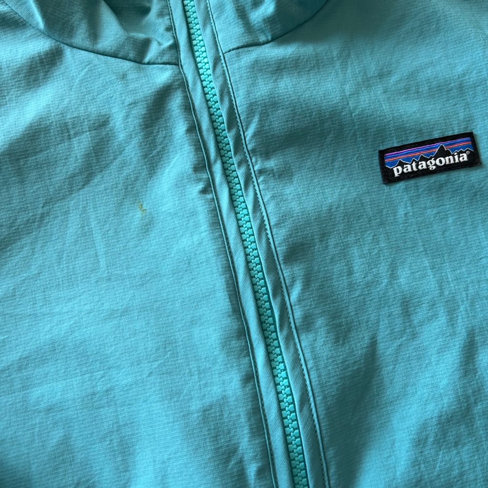 Patagonia Reversible Teal Pullover with Aztec Print Rare, Vintage - Picture 6 of 6